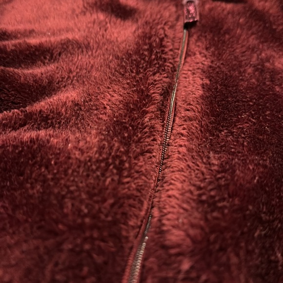 Arizona company Super Cozy Girls deep plum Girls  Zip Up  10/12 - Picture 2 of 4